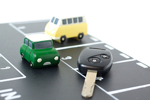 カーシェアステーションで車の利用