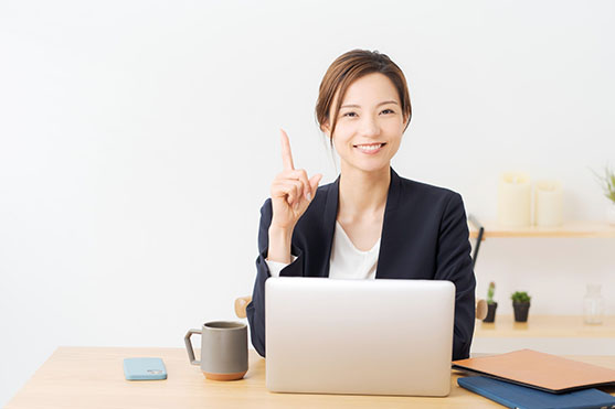 成功するためのポイントを紹介する人