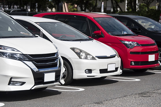 一括借り上げ方式で運営している駐車場