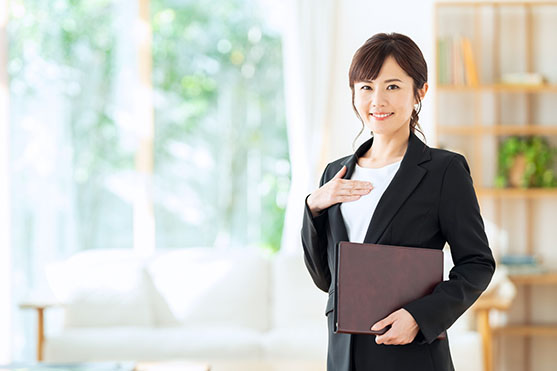 信頼できる担当者