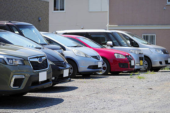 安定した収入を得られる月極駐車場