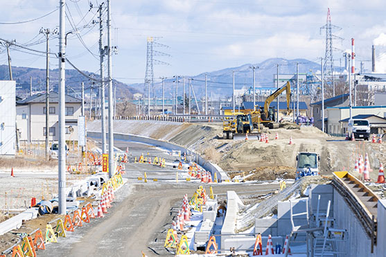 整備中の都市計画道路
