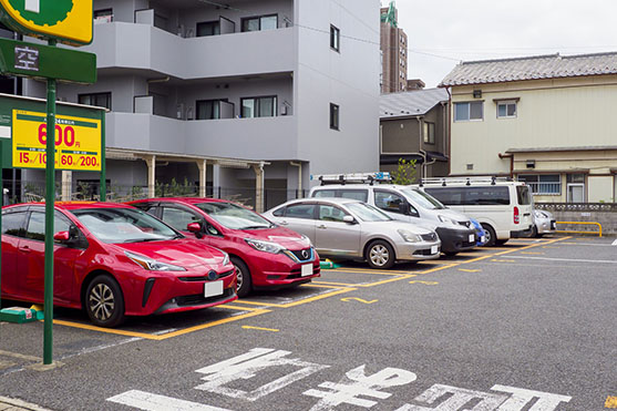 リスクの少ない駐車場経営