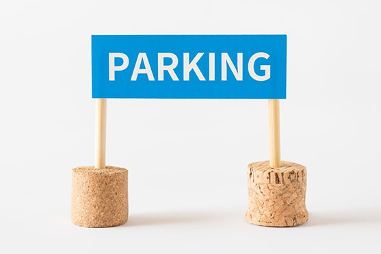 立地を検討中の駐車場