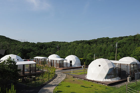 グランピング場としての面白い土地活用