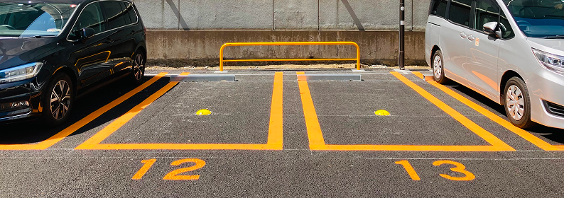 入口付近のカメラの写真